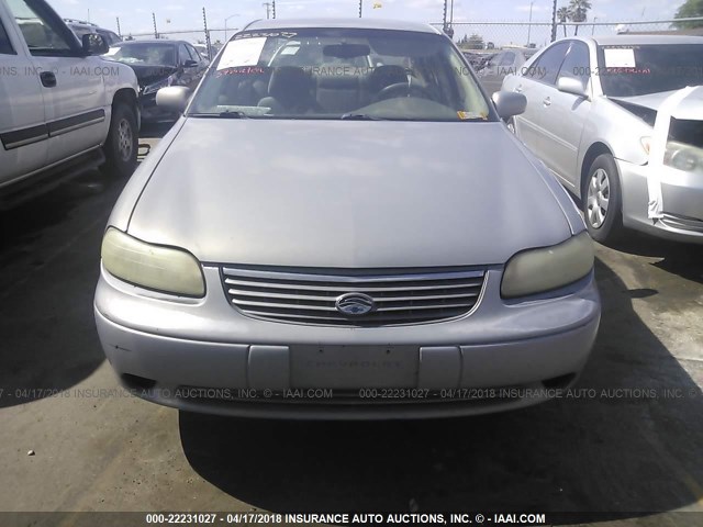 1G1ND52J5X6258009 - 1999 CHEVROLET MALIBU SILVER photo 6