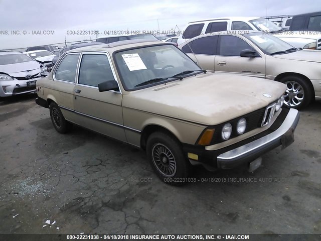 WBAAG3308B8003081 - 1981 BMW 320 I GOLD photo 1