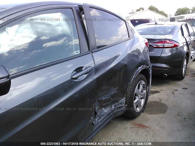 3CZRU5H51GM751134 - 2016 HONDA HR-V EX GRAY photo 6