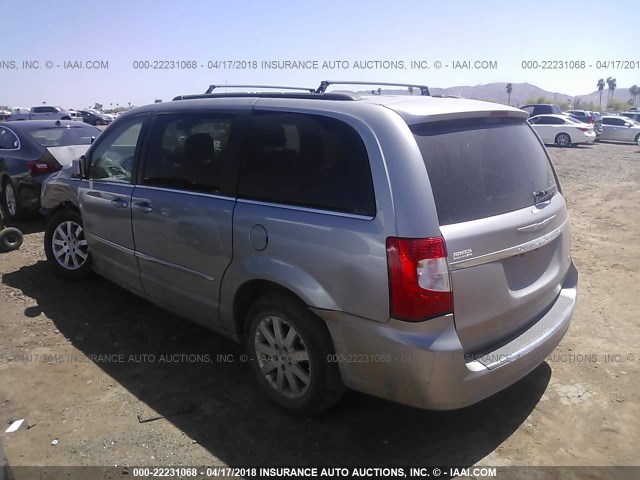 2C4RC1BG6FR726006 - 2015 CHRYSLER TOWN & COUNTRY TOURING GRAY photo 3