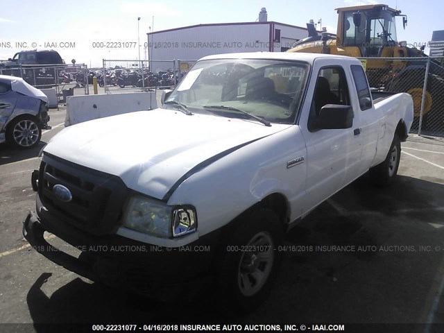 1FTYR14U28PA85048 - 2008 FORD RANGER SUPER CAB WHITE photo 2