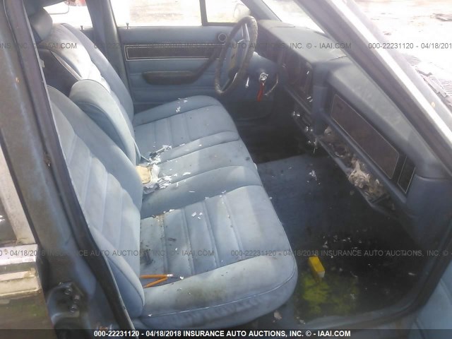 9X94T180535 - 1979 FORD FAIRMONT BLUE photo 5