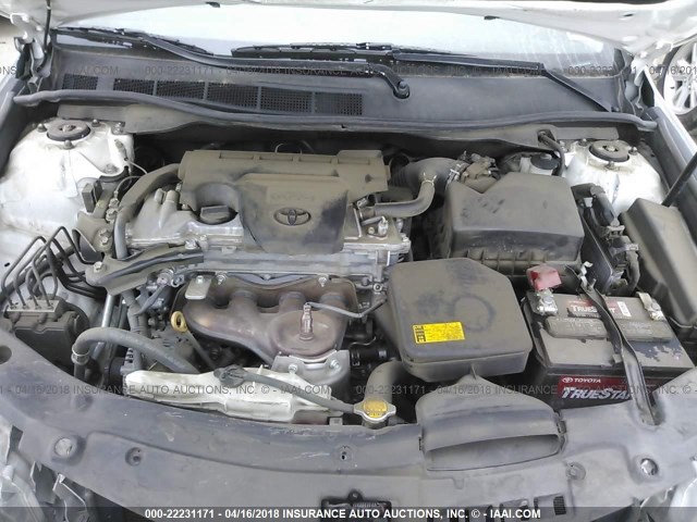 4T1BF1FK3DU650988 - 2013 TOYOTA CAMRY L/SE/LE/XLE 白色 照片 10