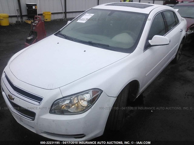 1G1ZC5E05CF126224 - 2012 CHEVROLET MALIBU 1LT 白色 照片 2