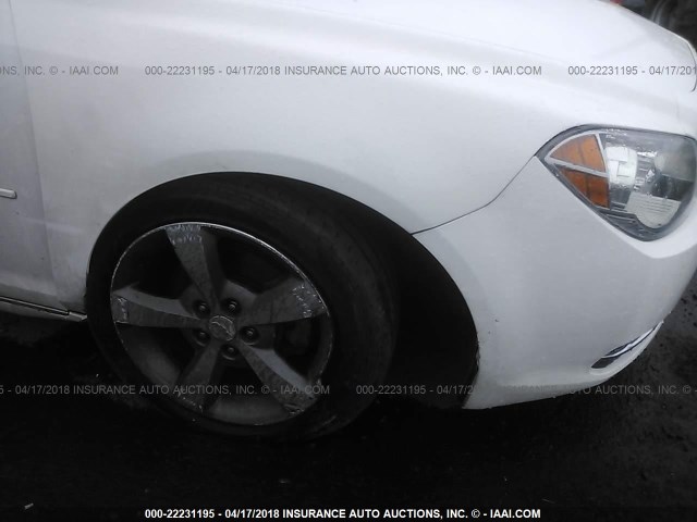 1G1ZC5E05CF126224 - 2012 CHEVROLET MALIBU 1LT 白色 照片 6