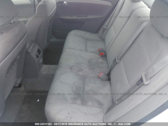 1G1ZC5E05CF126224 - 2012 CHEVROLET MALIBU 1LT 白色 照片 8