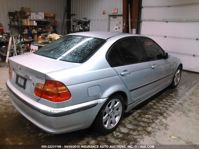 WBAEV33432PD55603 - 2002 BMW 325 I SILVER photo 4