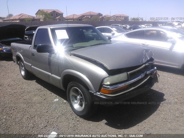 1GCCS14H038178929 - 2003 CHEVROLET S TRUCK S10 BROWN photo 1