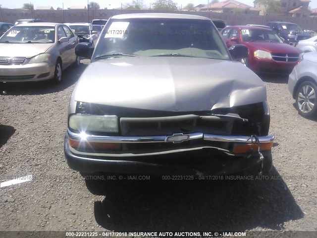 1GCCS14H038178929 - 2003 CHEVROLET S TRUCK S10 BROWN photo 6