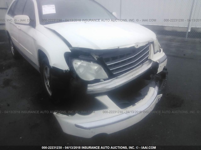 2A8GF68X77R255531 - 2007 CHRYSLER PACIFICA TOURING WHITE photo 6