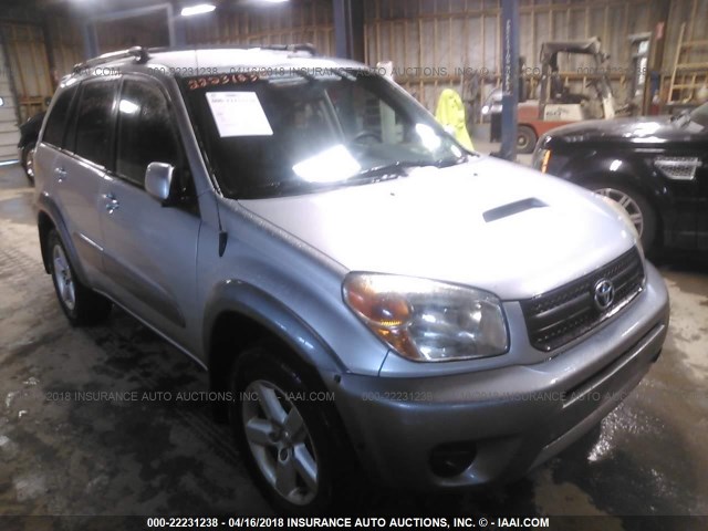 JTEHD20V240011811 - 2004 TOYOTA RAV4 SILVER photo 1