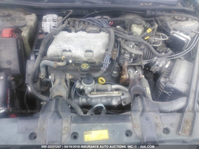 1G2WJ52J0YF102874 - 2000 PONTIAC GRAND PRIX SE მწვანე ფოტო 10