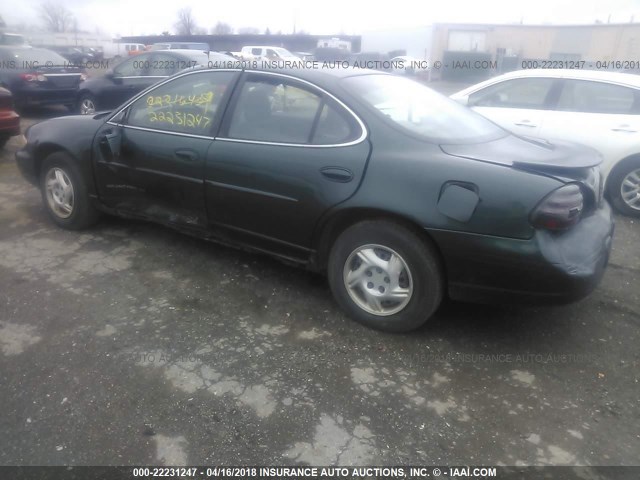 1G2WJ52J0YF102874 - 2000 PONTIAC GRAND PRIX SE მწვანე ფოტო 6