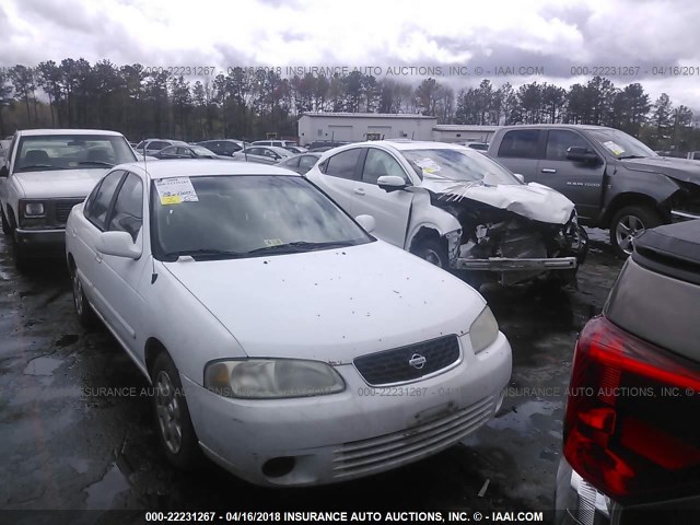 3N1CB51D62L587593 - 2002 NISSAN SENTRA XE/GXE WHITE photo 6