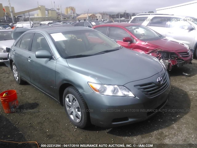 4T1BE46KX8U747180 - 2008 TOYOTA CAMRY CE/LE/XLE/SE GREEN photo 1