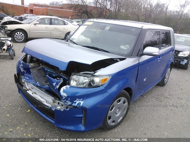 JTLZE4FE2B1132133 - 2011 TOYOTA SCION XB ლურჯი ფოტო 2