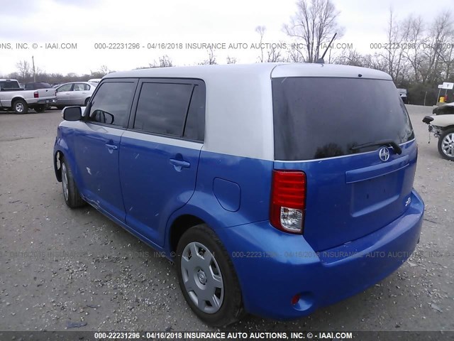 JTLZE4FE2B1132133 - 2011 TOYOTA SCION XB ლურჯი ფოტო 3