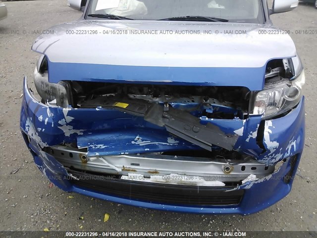 JTLZE4FE2B1132133 - 2011 TOYOTA SCION XB ლურჯი ფოტო 6