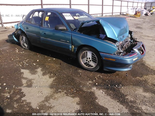 1G2NE54N3NC300944 - 1992 PONTIAC GRAND AM SE GREEN photo 6