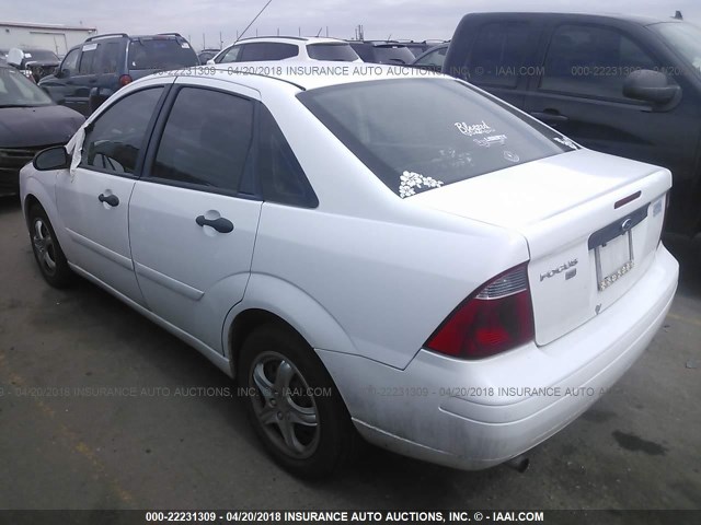 1FAFP34N57W219577 - 2007 FORD FOCUS ZX4/S/SE/SES 白色 照片 3