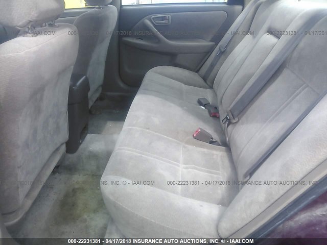 4T1BG22K6VU132951 - 1997 TOYOTA CAMRY CE/LE/XLE მუქწითელი ფოტო 8