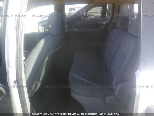 1D4GP24R27B151177 - 2007 DODGE GRAND CARAVAN SE SILVER photo 8