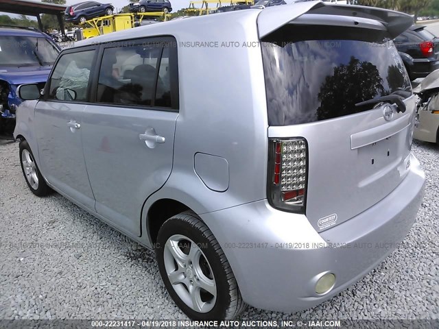 JTLKE50E691074179 - 2009 TOYOTA SCION XB ვერცხლისფერი ფოტო 3