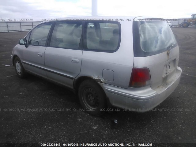 JHMRA3847WC005313 - 1998 HONDA ODYSSEY LX/EX SILVER photo 3