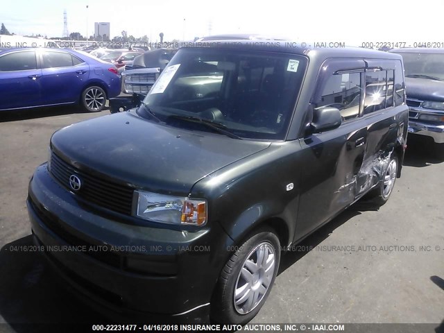 JTLKT324750212942 - 2005 TOYOTA SCION XB ნაცრისფერი ფოტო 2