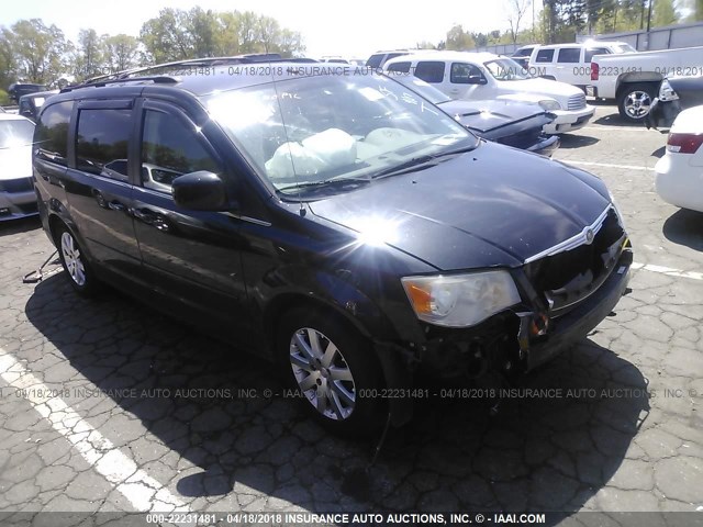 2A8HR54P08R684894 - 2008 CHRYSLER TOWN & COUNTRY TOURING BLACK photo 1