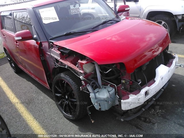 JTLKE50E791097115 - 2009 TOYOTA SCION XB RED photo 1