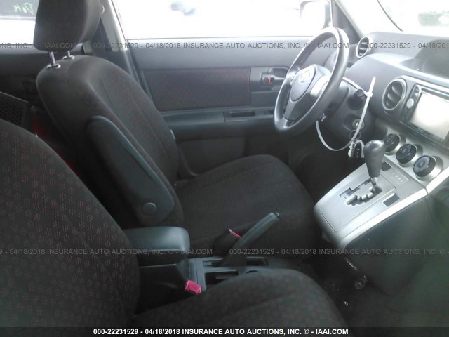 JTLKE50E791097115 - 2009 TOYOTA SCION XB RED photo 5