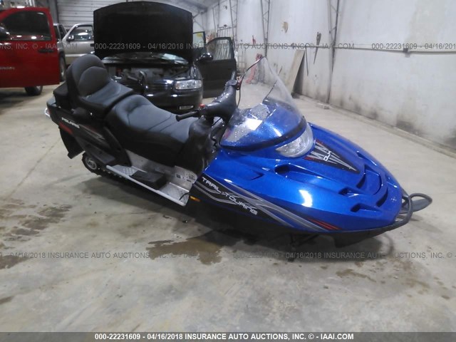 SN1NT5BS37C703106 - 2007 POLARIS SNOWMOBILE BLUE photo 1