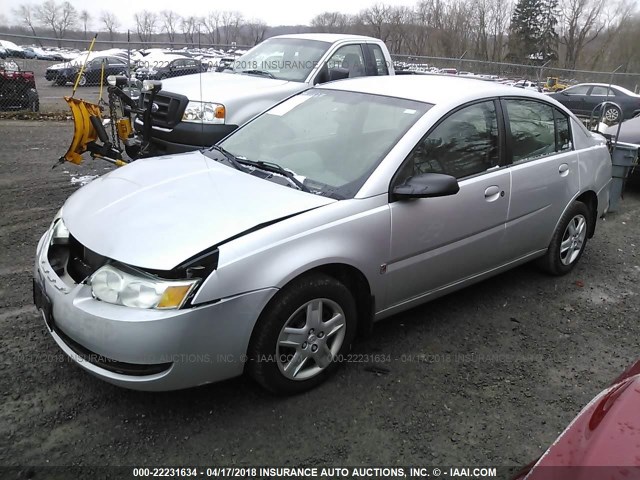 1G8AJ55F06Z202458 - 2006 SATURN ION LEVEL 2 SILVER photo 2