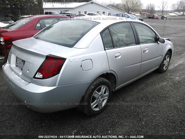 1G8AJ55F06Z202458 - 2006 SATURN ION LEVEL 2 SILVER photo 4