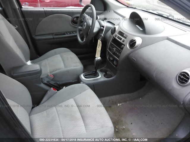 1G8AJ55F06Z202458 - 2006 SATURN ION LEVEL 2 SILVER photo 5