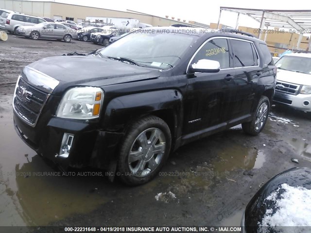 2CTFLSE59B6267704 - 2011 GMC TERRAIN SLE BLACK photo 2