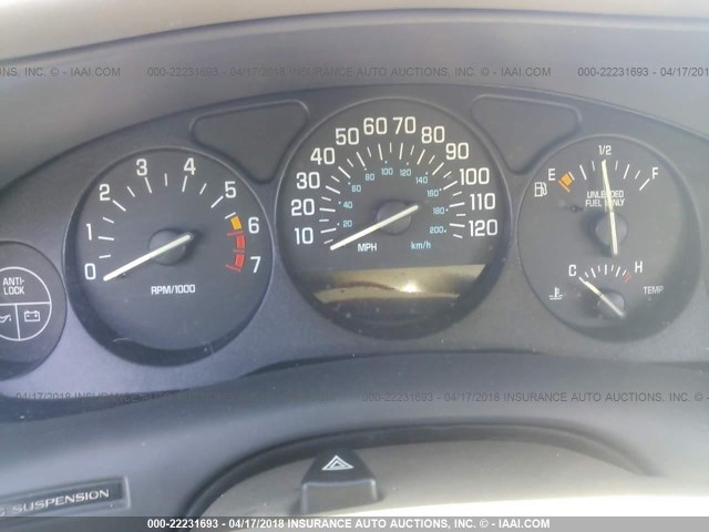 2G4WB52K9W1441974 - 1998 BUICK REGAL LS 勃艮第红 照片 7