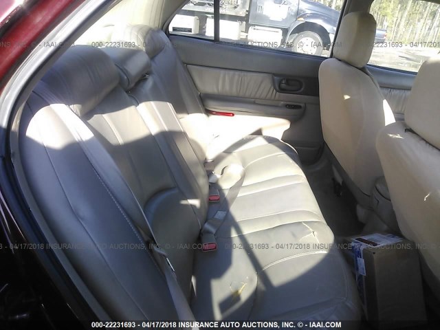 2G4WB52K9W1441974 - 1998 BUICK REGAL LS 勃艮第红 照片 8