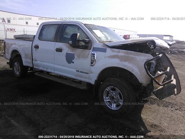 1FT7W2BT4HEE25901 - 2017 FORD F250 SUPER DUTY WHITE photo 1