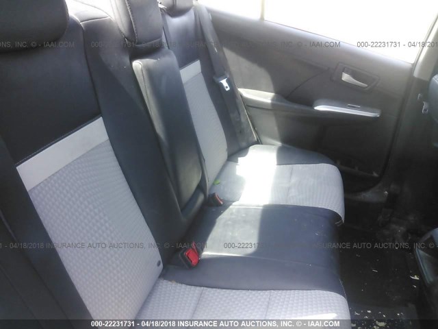 4T1BF1FK5CU189789 - 2012 TOYOTA CAMRY SE/LE/XLE GRAY photo 8