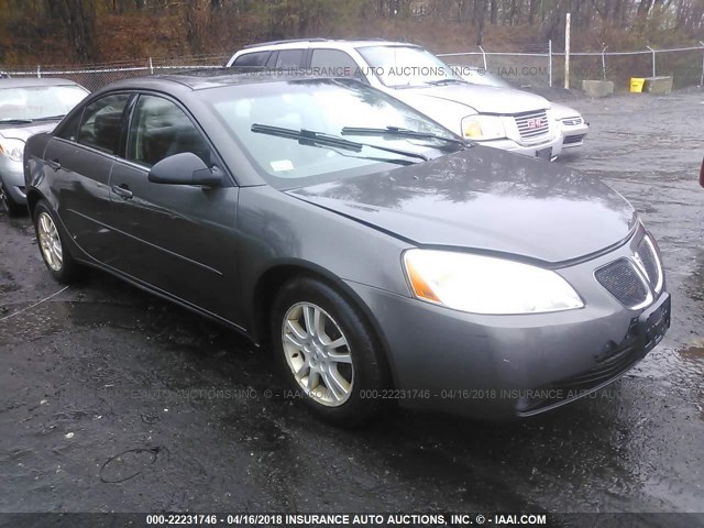 1G2ZG548854113327 - 2005 PONTIAC G6 GRAY photo 1