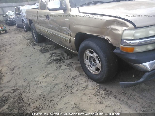 2GCEC19V9Y1308141 - 2000 CHEVROLET SILVERADO C1500 GOLD photo 6