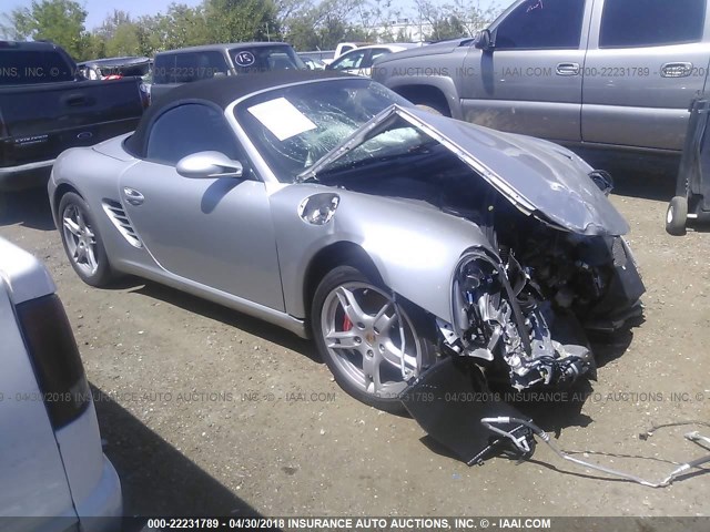 WP0CB29805U730745 - 2005 PORSCHE BOXSTER S SILVER photo 1