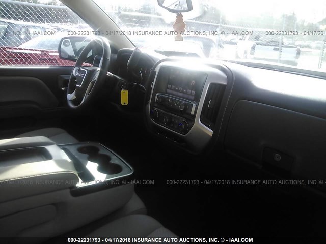 3GTU2MEC1GG150856 - 2016 GMC SIERRA K1500 SLE GRAY photo 5