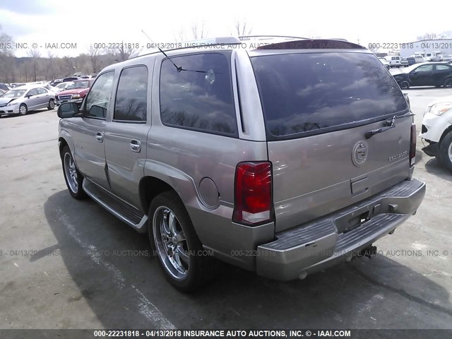 1GYEK63N62R107928 - 2002 CADILLAC ESCALADE LUXURY Gümüş foto 3