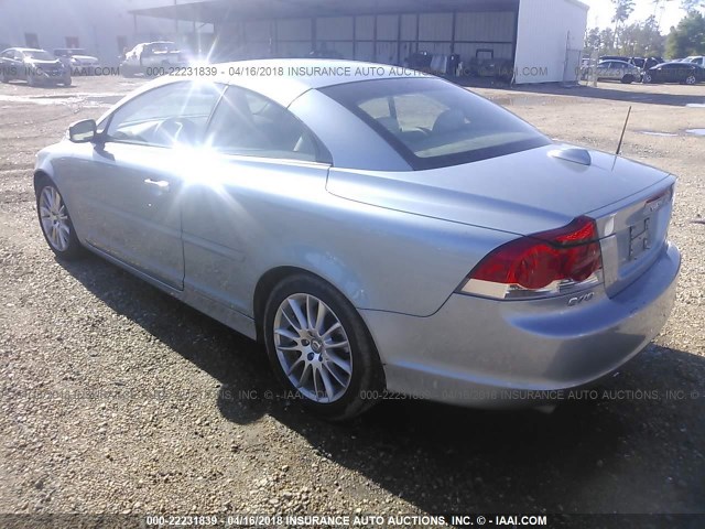 YV1MC672X8J053260 - 2008 VOLVO C70 T5 BLUE photo 3