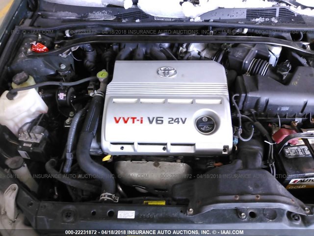 4T1BF32K06U115492 - 2006 TOYOTA CAMRY LE/XLE/SE მწვანე ფოტო 10
