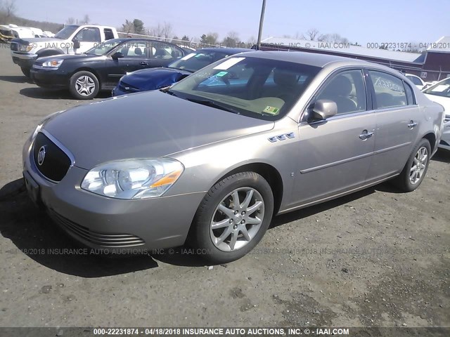 1G4HD57216U203214 - 2006 BUICK LUCERNE CXL GOLD photo 2