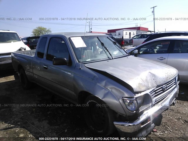 4TAUN53B6SZ030675 - 1995 TOYOTA TACOMA XTRACAB GRAY photo 1